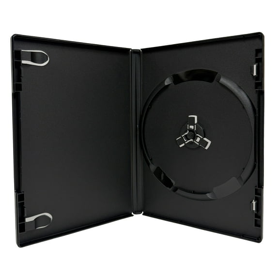 CheckOutStore 200 ULTRA Premium Standard Black Single DVD Cases 14MM 90g