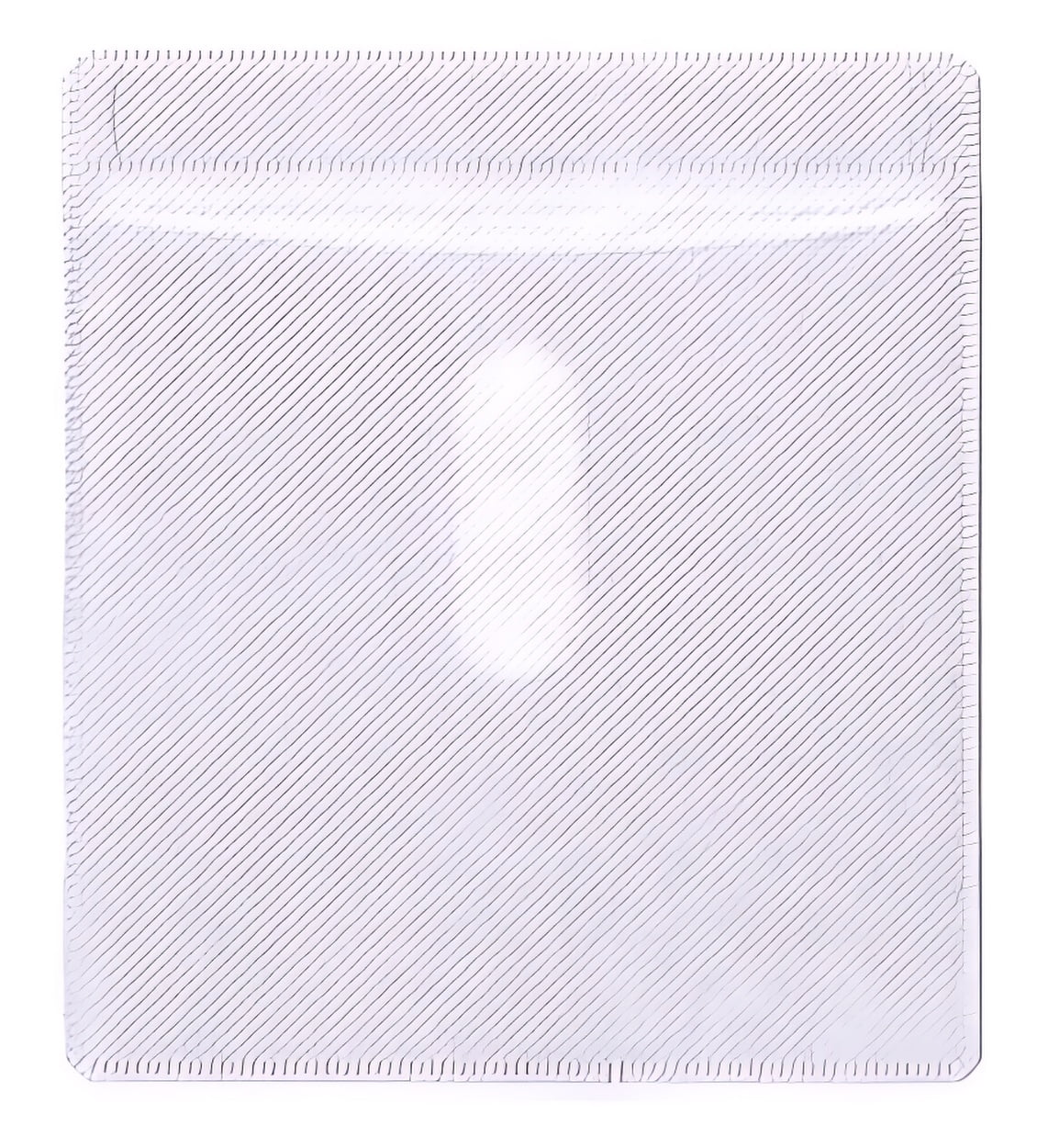CheckOutStore 2000 CD Double-sided Plastic Sleeve White