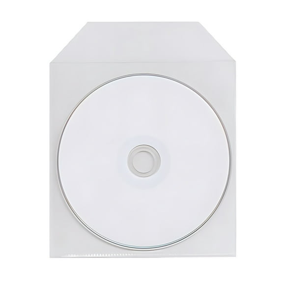 CheckOutStore 2000 CPP Clear Plastic Sleeve with Flap