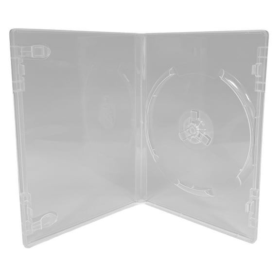 CheckOutStore 2000 ULTRA Premium Standard Super CLear Single DVD Cases 14MM 76g