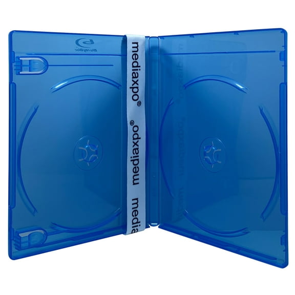 CheckOutStore 25 Premium Standard Blu-Ray Double Cases 12MM