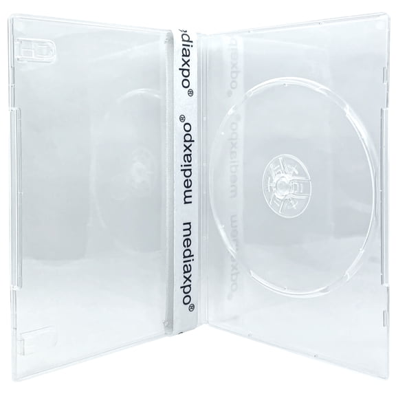 CheckOutStore 25 Slim Super Clear Single DVD Cases 7MM