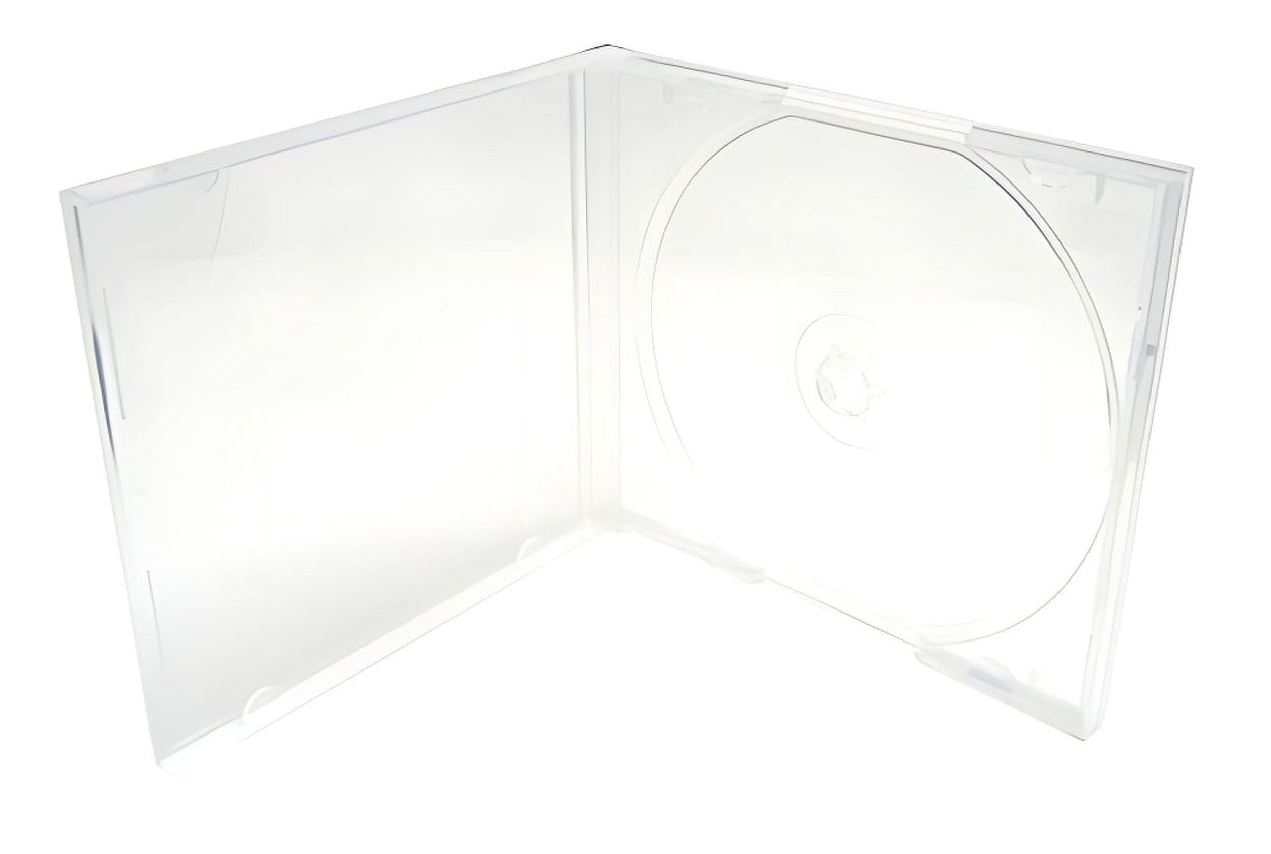 CheckOutStore 25 Standard Clear Single VCD PP Poly Cases 10.4MM