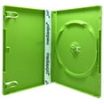 thumbnail image 1 of CheckOutStore 25 Standard Solid Green Color Single DVD Cases, 1 of 3