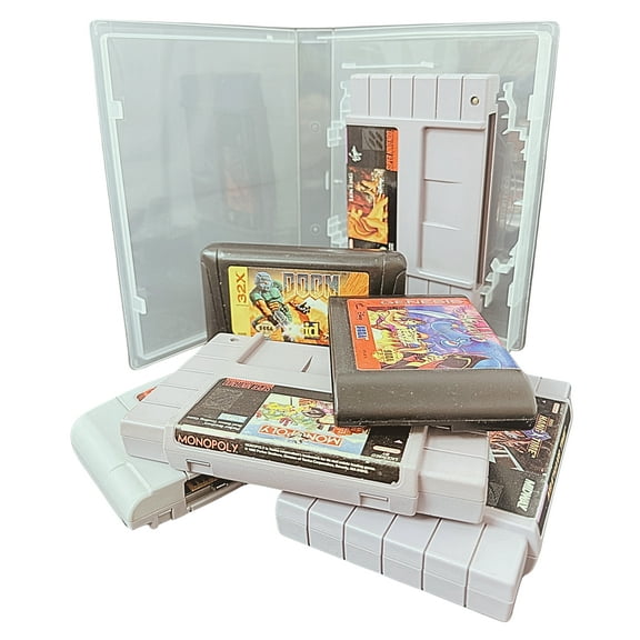 CheckOutStore 25 Universal Game Cases (UGC) for Retro Video Game Cartridge