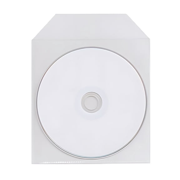 CheckOutStore 300 CPP Clear Plastic Sleeve with Flap