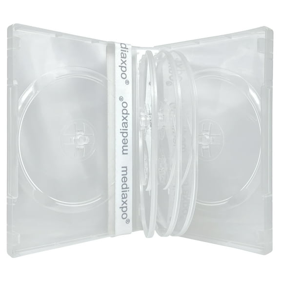 CheckOutStore 300 Clear 8 Disc DVD Cases