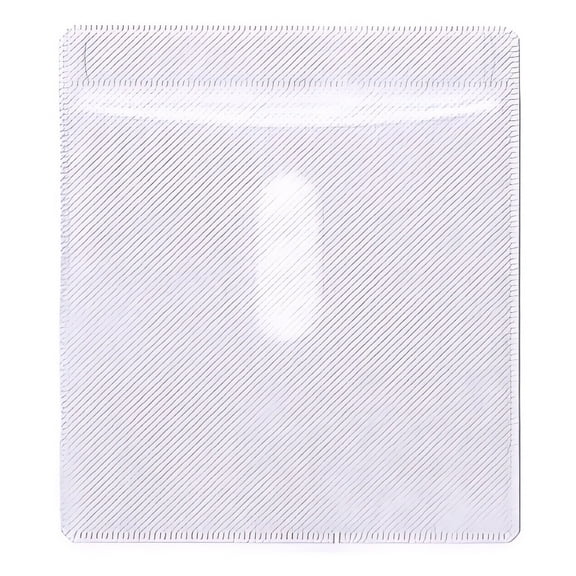 CheckOutStore 400 CD Double-sided Plastic Sleeve White