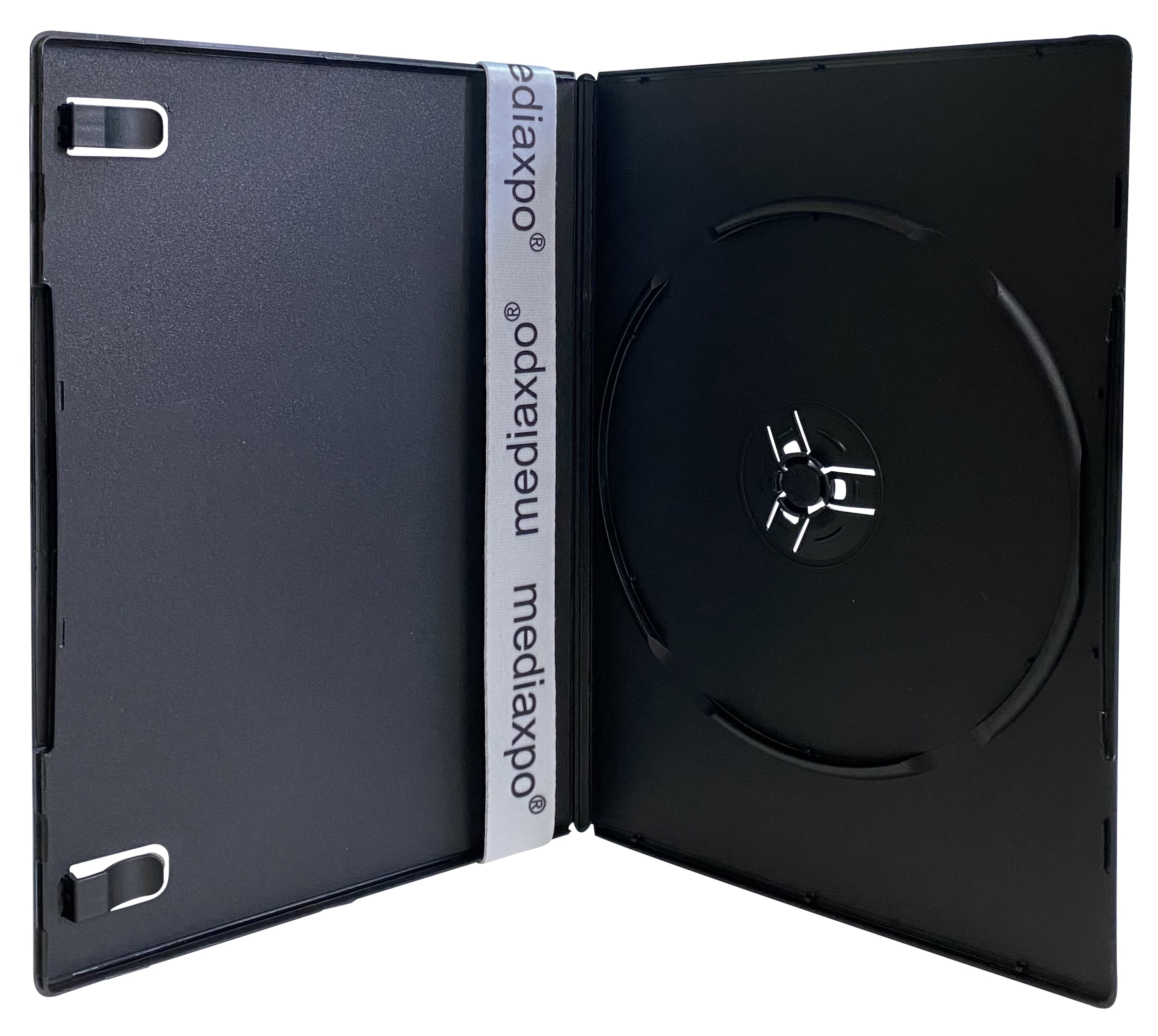 CheckOutStore 400 Premium Slim Black Single DVD Cases 7MM (100% New Material)