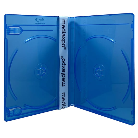 CheckOutStore 400 Premium Standard Blu-Ray Double Cases 12MM