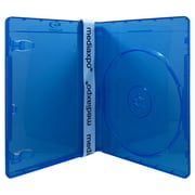 CheckOutStore 400 Premium Standard Blu-Ray Single Cases 12MM