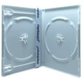 thumbnail image 1 of CheckOutStore 400 Premium Standard Solid White Color Double DVD Cases (100% New Material), 1 of 3