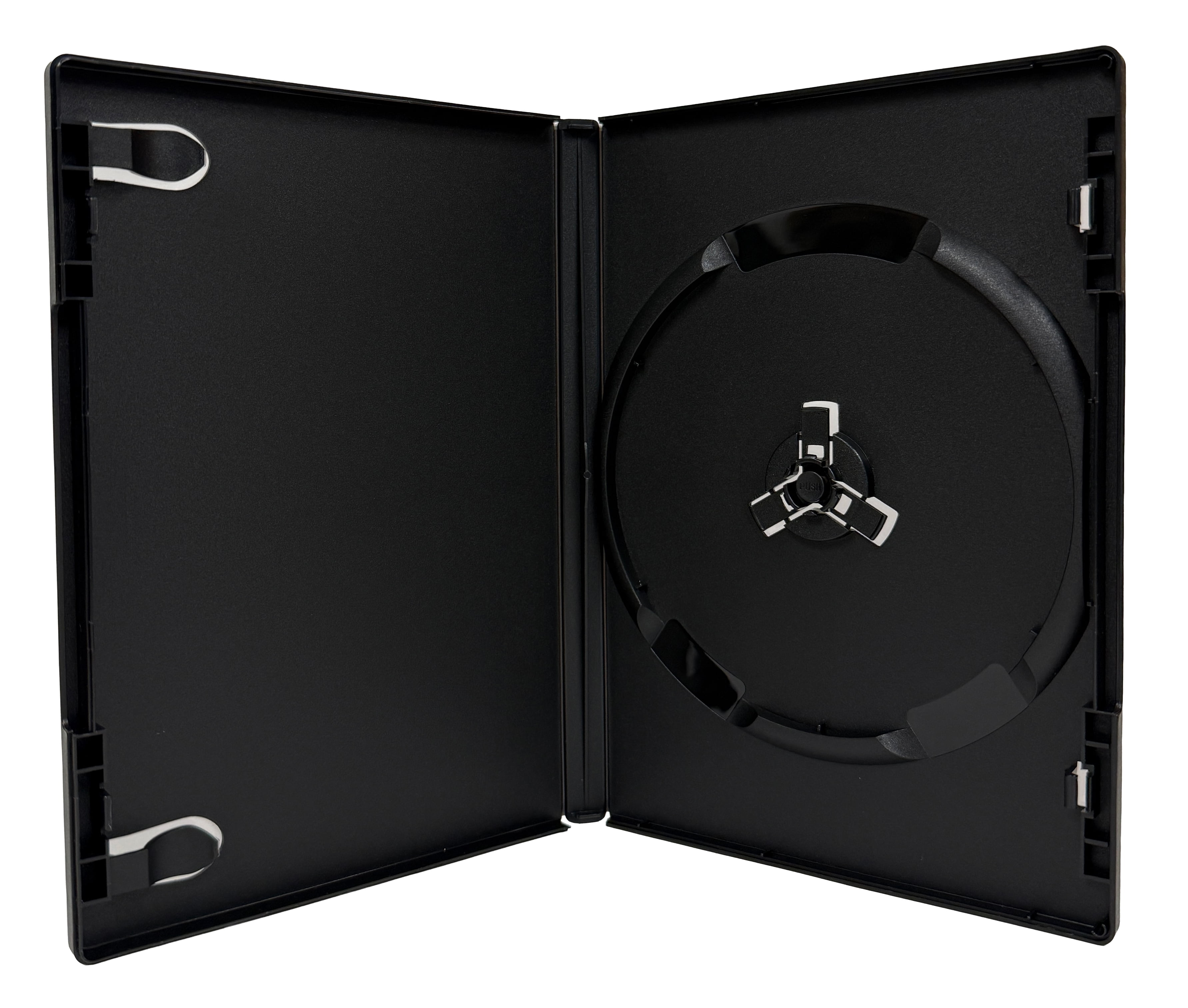 CheckOutStore 400 ULTRA Premium Standard Black Single DVD Cases 14MM 76g (100% New Material)