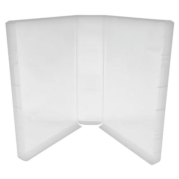 CheckOutStore 5 Clear Storage Cases 50mm for Rubber Stamps (No Hub)