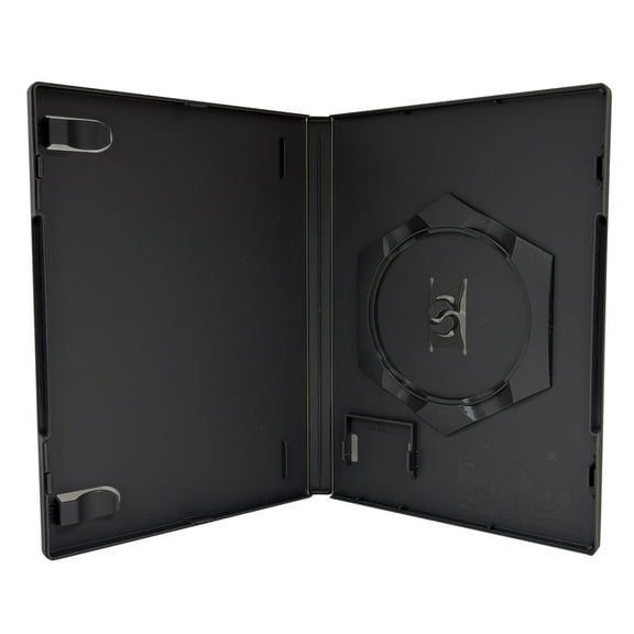 CheckOutStore 5 Replacement Game Cases Compatible with Dark Grey Nintendo Gamecube