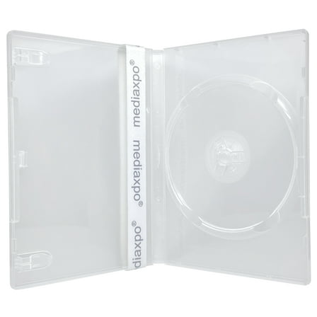 CheckOutStore 5 Standard Super Clear Single DVD Cases