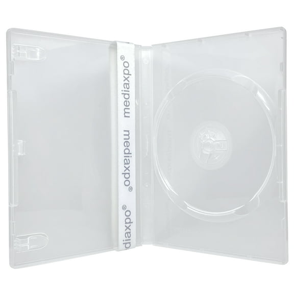 CheckOutStore 5 Standard Super Clear Single DVD Cases