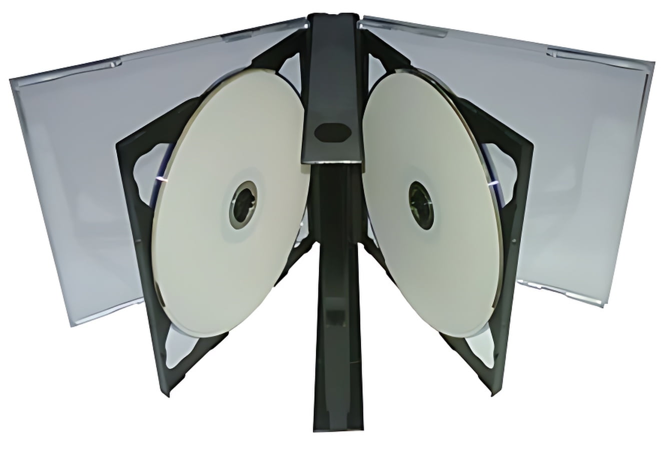 CheckOutStore 50 Black Quintuple 5 Disc CD Jewel Case