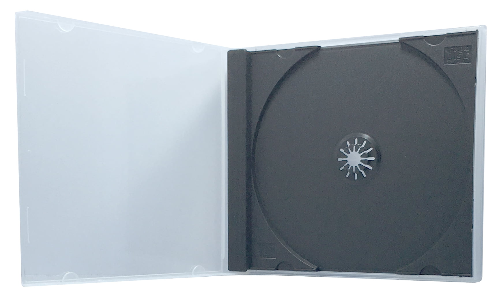 Vcd Box CheckOutStore 50 Standard Black Single VCD PP Poly Cases 10.4MM ...