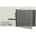 thumbnail image 1 of CheckOutStore (50) Standard Single 1-Disc CD Jewel Cases (Black), 1 of 2