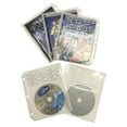 thumbnail image 1 of CheckOutStore 50 White CD/DVD Half Sheet Storage 3-Ring Binder Filing Sleeve & Booklet, 1 of 4