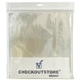 thumbnail image 1 of CheckOutStore 5000 Clear Plastic OPP for 12" LP Vinyl 33 RPM Record Album Covers (Outer Sleeves), 1 of 2