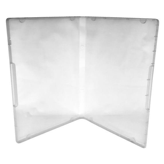 CheckOutStore 6 Clear Storage Cases 14mm for Rubber Stamps /w Tabs (No Hub)
