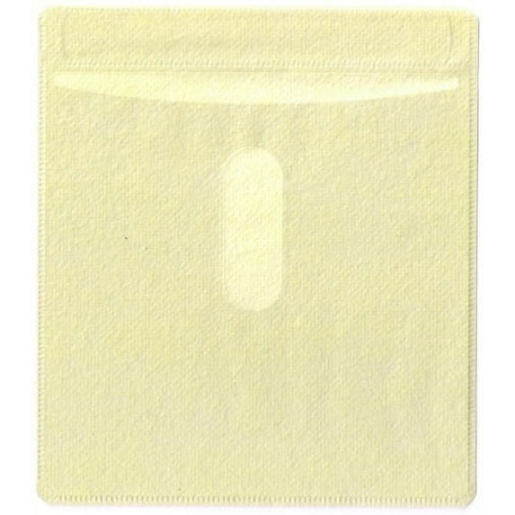 CheckOutStore 600 CD Double-sided Plastic Sleeve Yellow