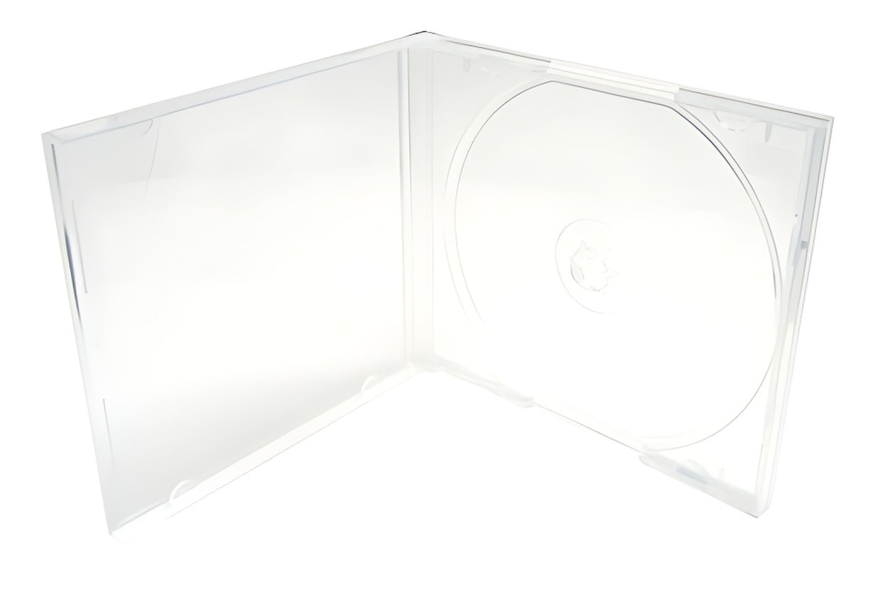 CheckOutStore 800 Standard Clear Single VCD PP Poly Cases 10.4MM
