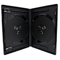 thumbnail image 1 of CheckOutStore 800 ULTRA Premium Standard Black Double DVD Cases 14MM 80g, 1 of 6