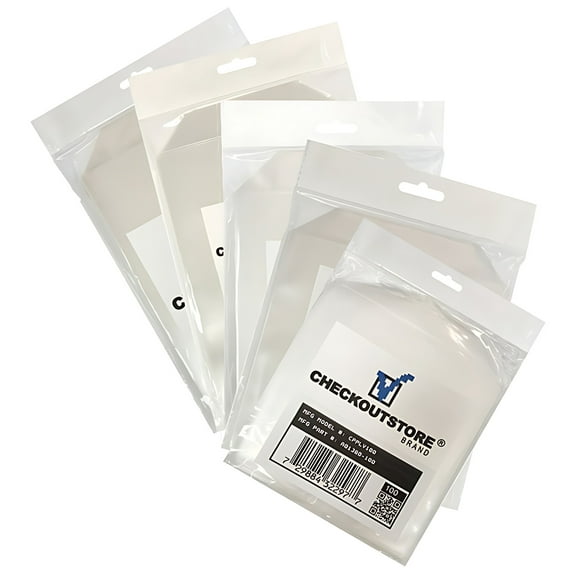 CheckOutStore Stamp & Die Stamp & Die Clear Storage Pockets Bundles (S M L LT XL)