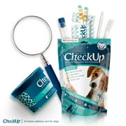CheckUp at Home Wellness Test for DOGS - Urine Collection kit and Testing Strips for Detection of Diabetes, Kidney Conditions, UTI and Blood in the Urine