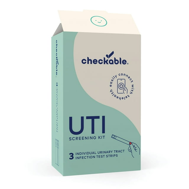 Checkable® Urinary Tract Infection Screening Strips, Easy to Use, Fast