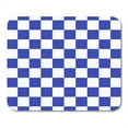 thumbnail image 1 of Checkboard Blue and White Pattern Chess Checker Bright Checkerboard Mousepad Mouse Pad Mouse Mat 9x10 inch, 1 of 3