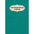thumbnail image 1 of Checkbook Balance Logbook : Checking Account Payment Debit Card Tracking Book 6 Column Aqua Textured (Paperback), 1 of 1