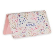 Checkbook Cover I Am With You Always Matt. 28:20