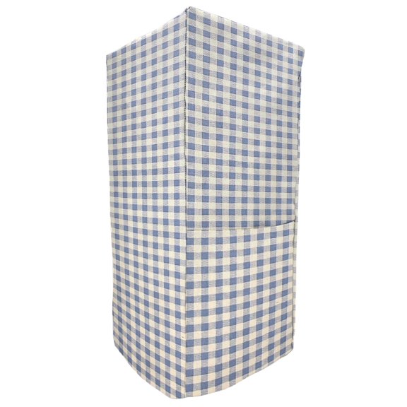 Checked Gingham Blender Cover by Penny's Needful Things (Small, Light Blue)