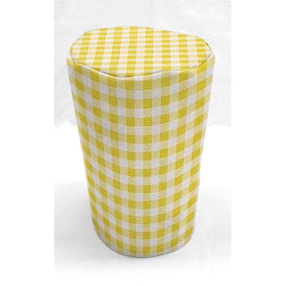 Checked Gingham Can Opener Cover by Penny's Needful Things (Yellow)
