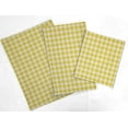 thumbnail image 1 of Checked Gingham Countertop Appliance Slider Mats by Penny's Needful Things (Yellow) Large, 1 of 1