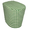 thumbnail image 1 of Checked Gingham Cover Compatible with Keurig Coffee Maker by Penny's Needful Things (Green) (Essential K-Café K85), 1 of 1