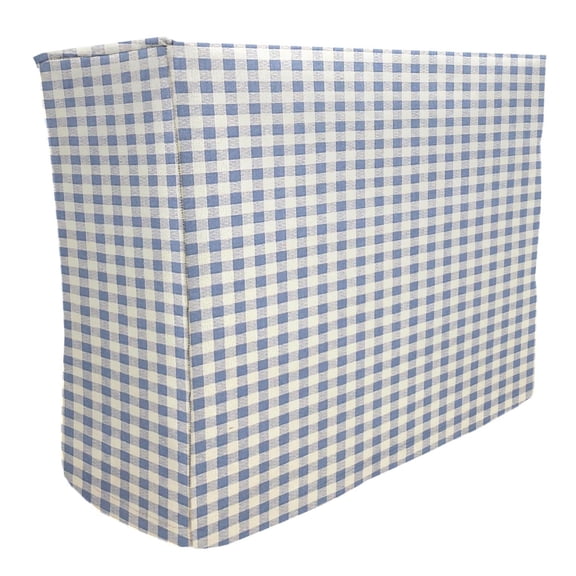 Checked Gingham Cover Compatible with Ninja Foodi Digital Air Fry Oven by Penny's Needful Things (Light Blue)