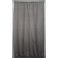thumbnail image 1 of Checked Gingham French Door Curtain Panel with Tie Back by Penny's Needful Things (Lined) (Black), 1 of 1