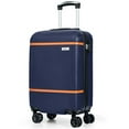 CheckedMedium Luggage TSA Lock Hardside Lightweight Suitcase with