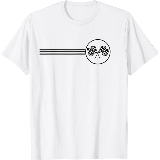 Racing Dirty Checkered Flag Crop Top Hoodie