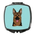 thumbnail image 1 of Checkerboard Blue German Shepherd Compact Mirror BB1149SCM, 1 of 4