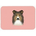 thumbnail image 1 of Checkerboard Design with Dog Mouse Pad, Hot Pad or Trivet, 1 of 1