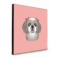 thumbnail image 1 of Checkerboard Design with Dog Wall or Door Hanging Prints, 1 of 1