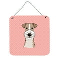 thumbnail image 1 of Checkerboard Design with Dog Wall or Door Hanging Prints, 1 of 1