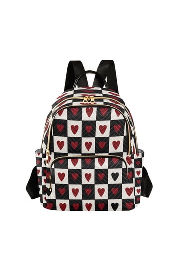 Checkerboard Backpack Collection for School Travel and Daily Use display picture 1