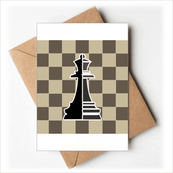 Checkerboard Queen Black Word Chess Greeting Cards You are Invited Invitations